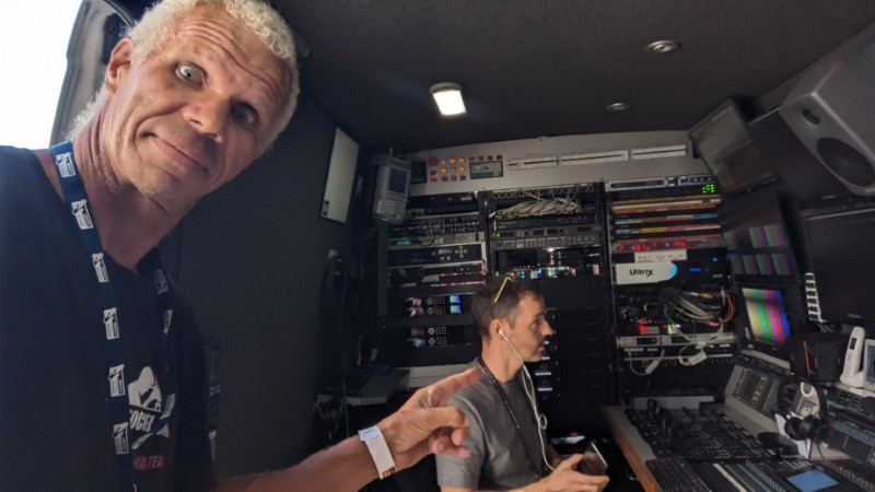 Le vidéo van est prêt